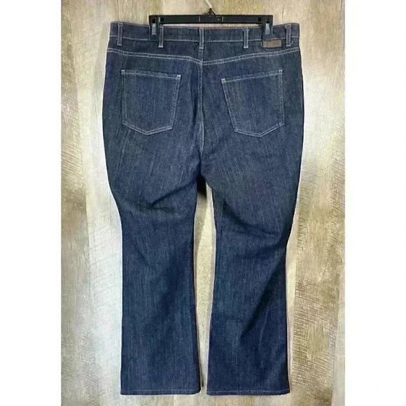 Boden Jeans Women’s 14R US Blue Bootcut Denim High Rise Stretch Dark Wash - Picture 4 of 9